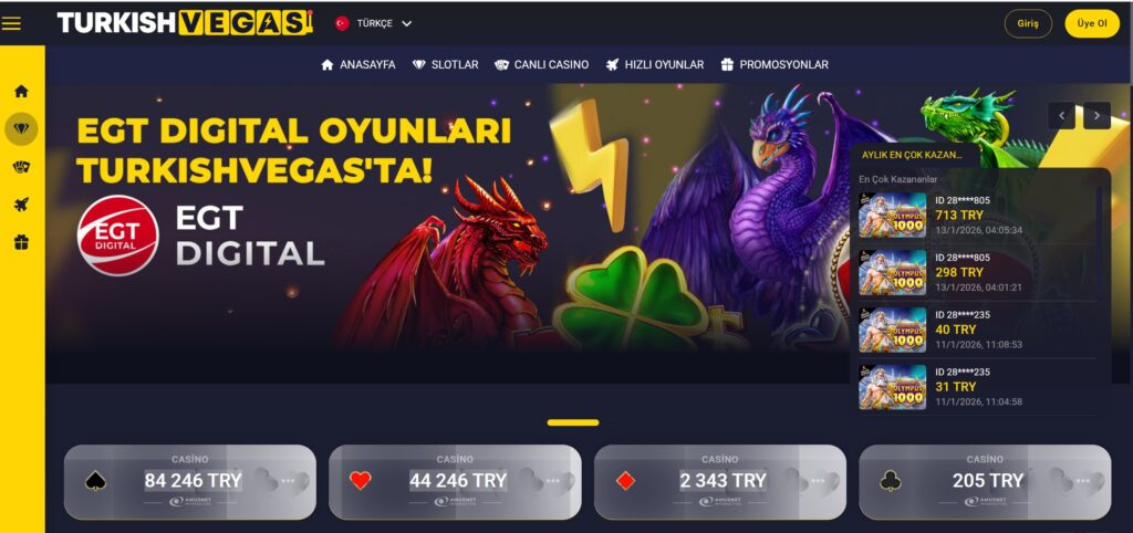 turkishvegas slot oyunları